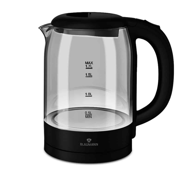 Electric Glass Kettle | Black | Blaumann BL9006
