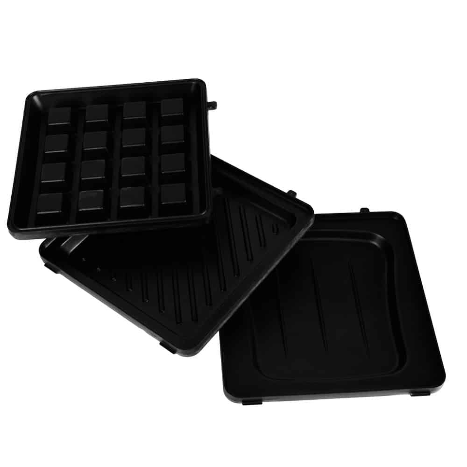 3 in 1 Sandwich Maker with Detachable Plates | Black–Rose Gold | Berlinger Haus BH9832