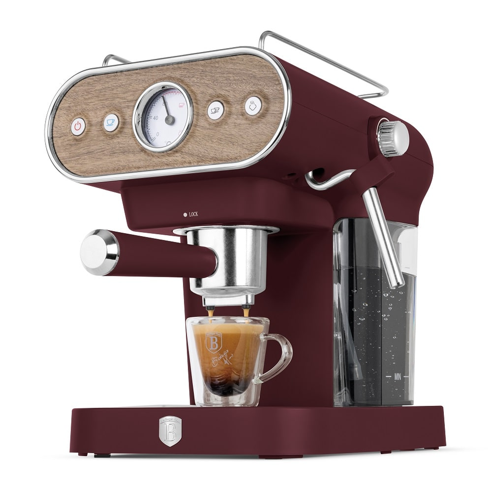 Espresso Coffee Maker, 3 in 1 | Leonardo Berlinger Haus BH9855