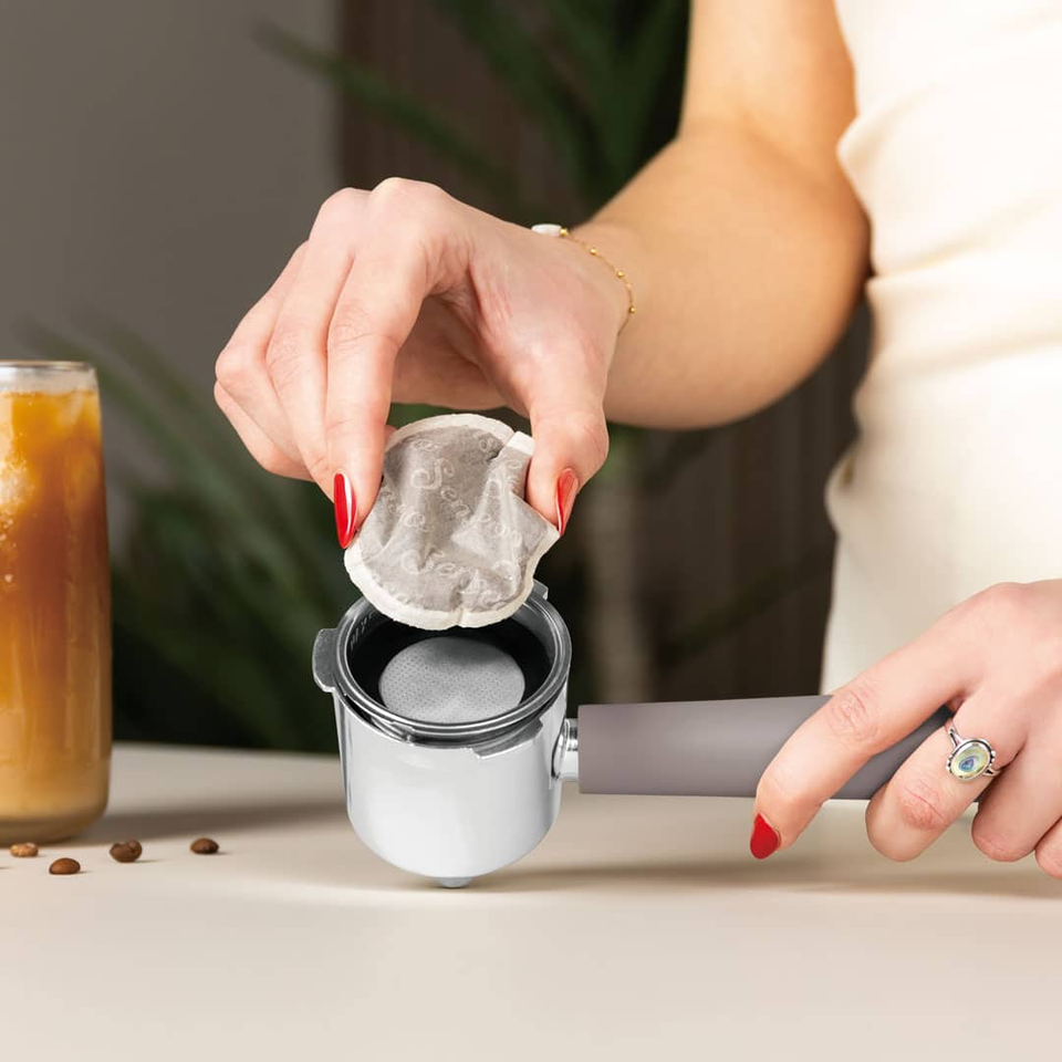 Espresso Coffee Maker, 3 in 1 | Matt Taupe | Berlinger Haus BH9856
