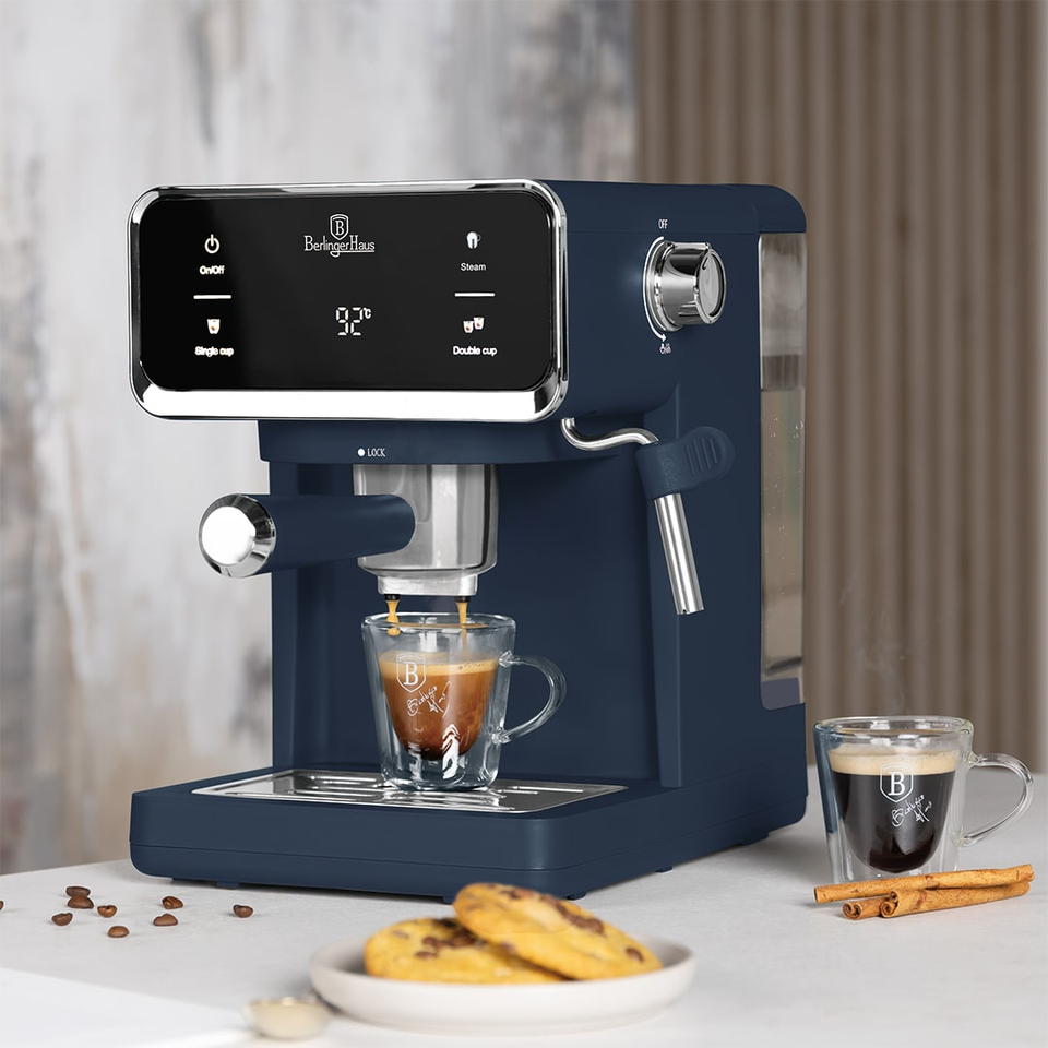 Espresso Coffee Maker, 3 in 1 Berlinger Haus BH9853