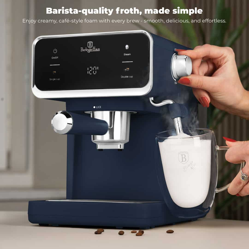 Espresso Coffee Maker, 3 in 1 Berlinger Haus BH9853