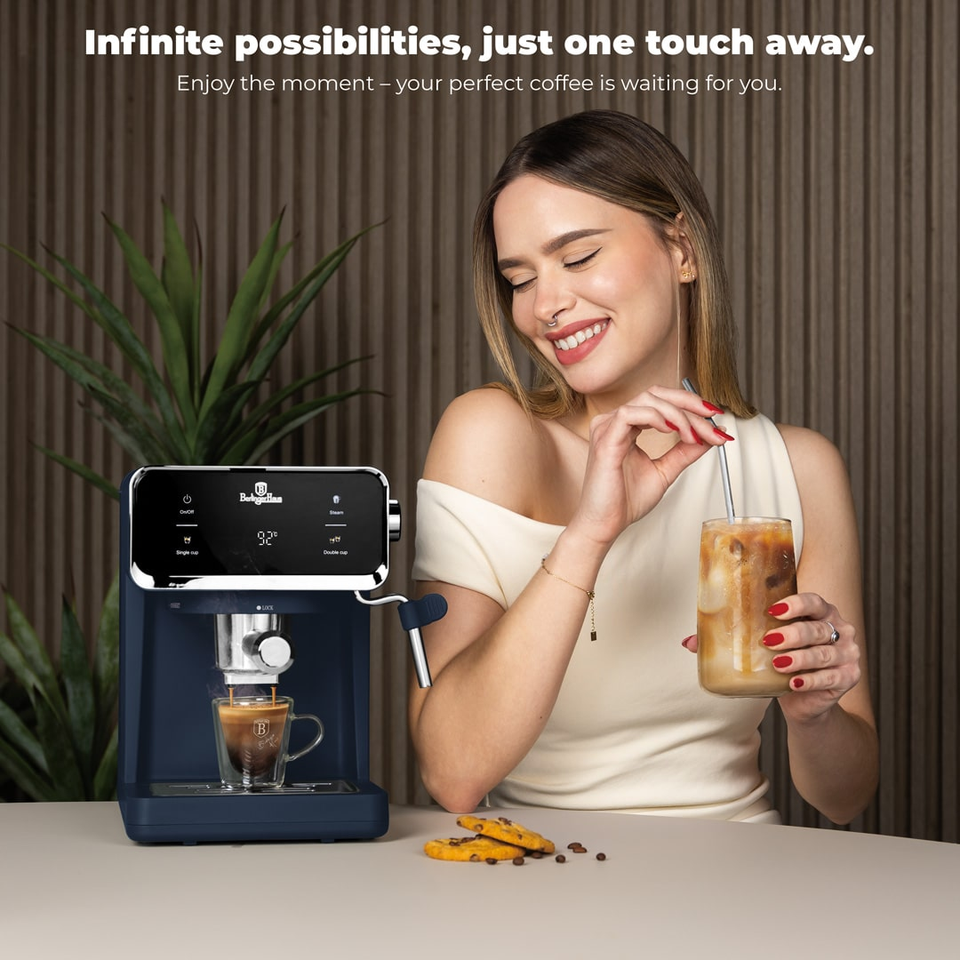 Espresso Coffee Maker, 3 in 1 Berlinger Haus BH9853