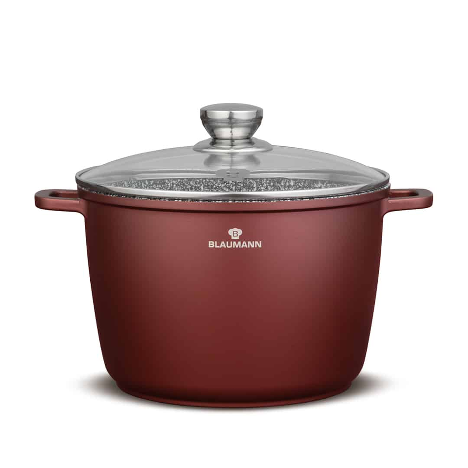 Stock Pot with Lid, 24 cm Blaumann BL4087 | Cera Stone