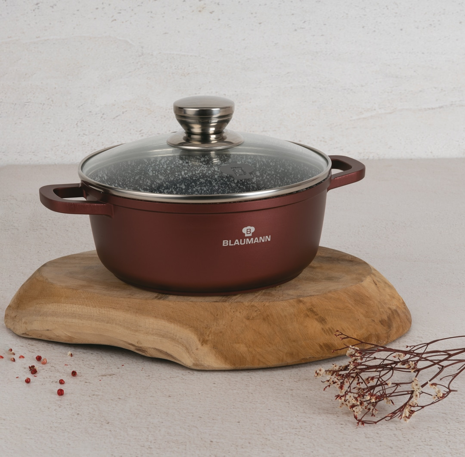 Casserole with Lid, 20 cm Blaumann BL4077| Cera Stone