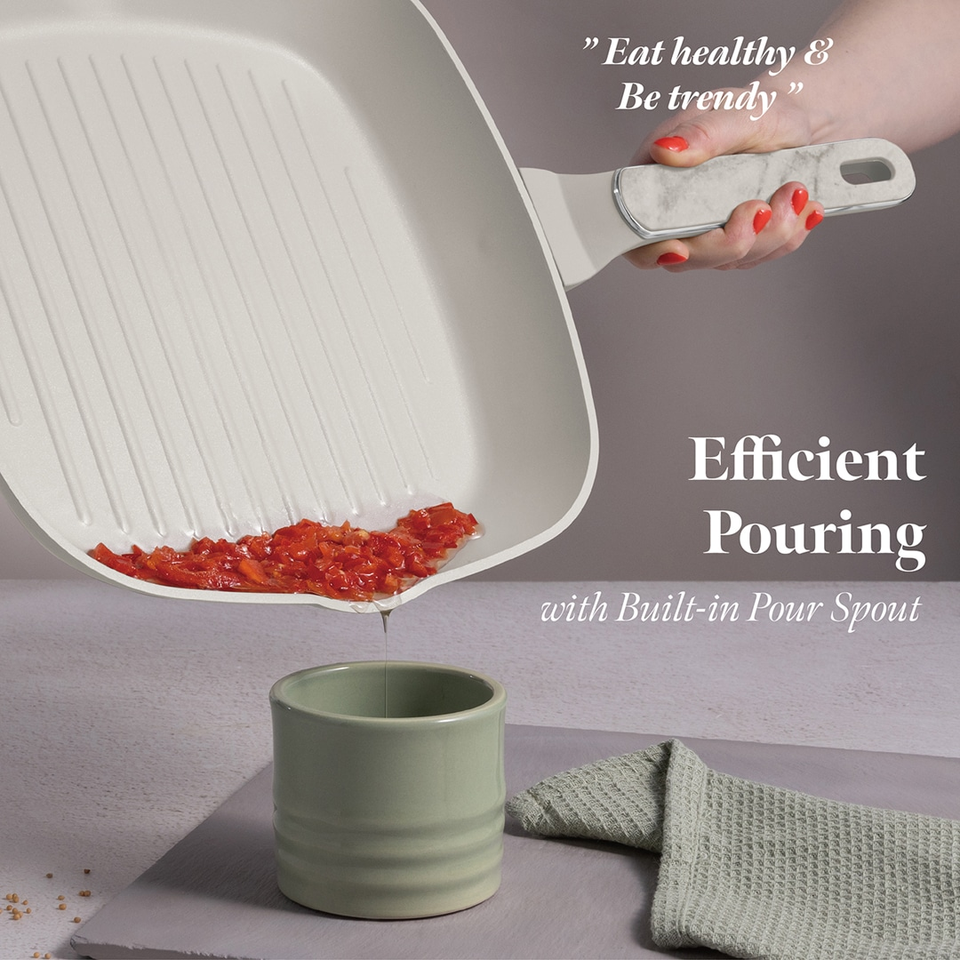 Grill Pan, 28 cm Berlinger Haus BH8392 | Sahara Marble