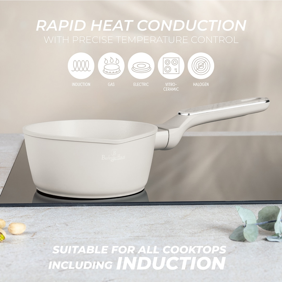 Sauce Pan, 16 cm Berlinger Haus BH8387 | Sahara Marble