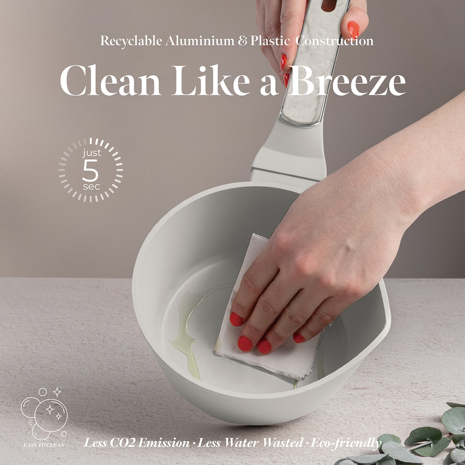 Sauce Pan, 16 cm Berlinger Haus BH8387 | Sahara Marble