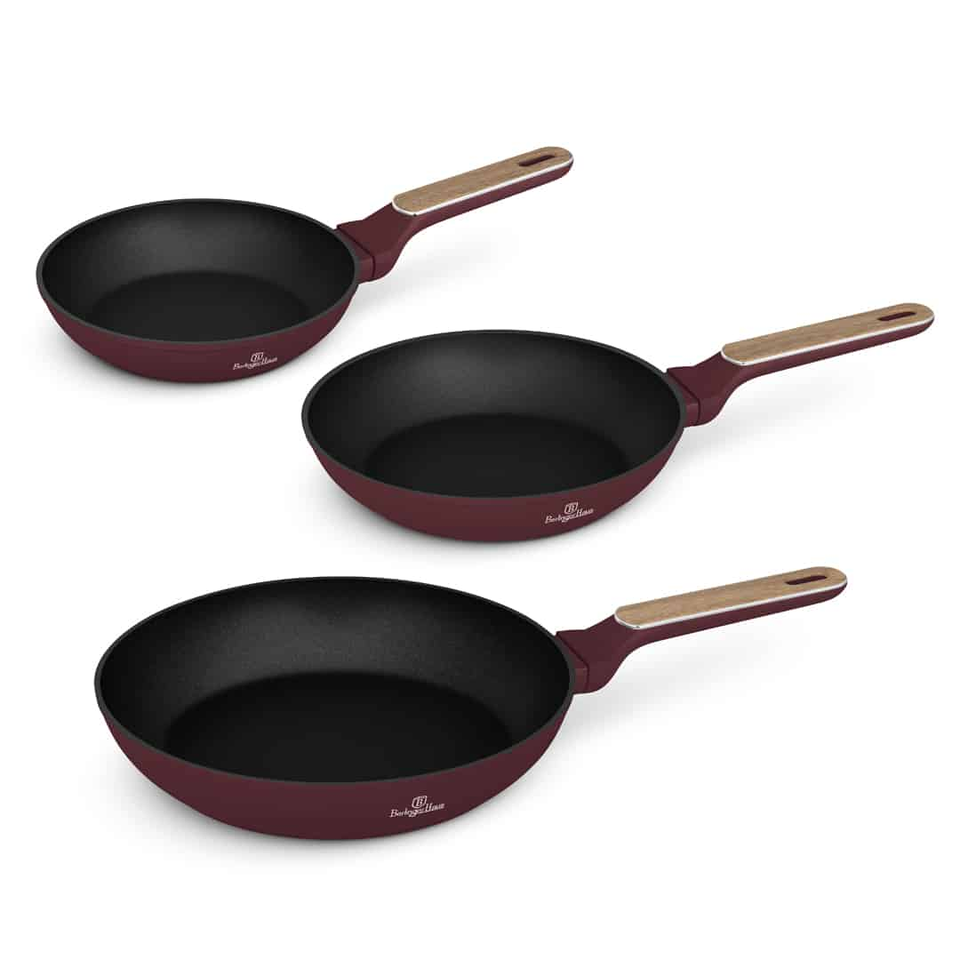 3 Pcs Frypan Set Leonardo Nordic | Berlinger Haus BH8303