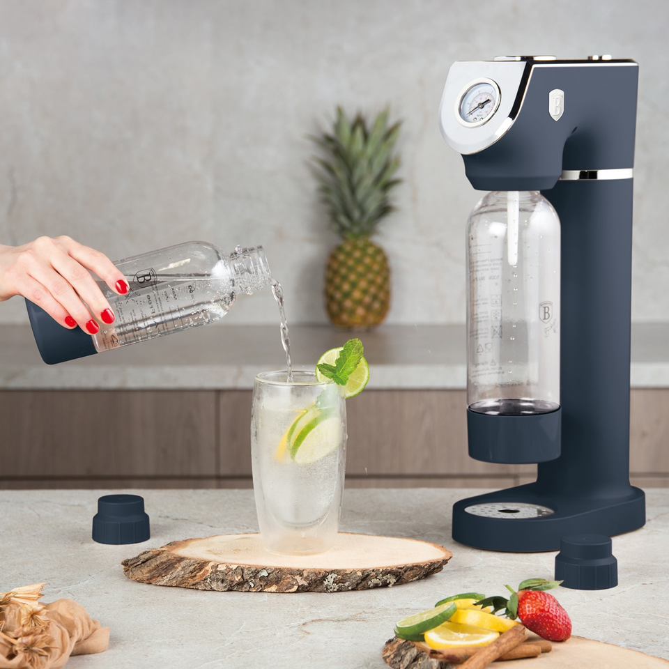 Soda Maker Matt Blue | Berlinger Haus BH9762
