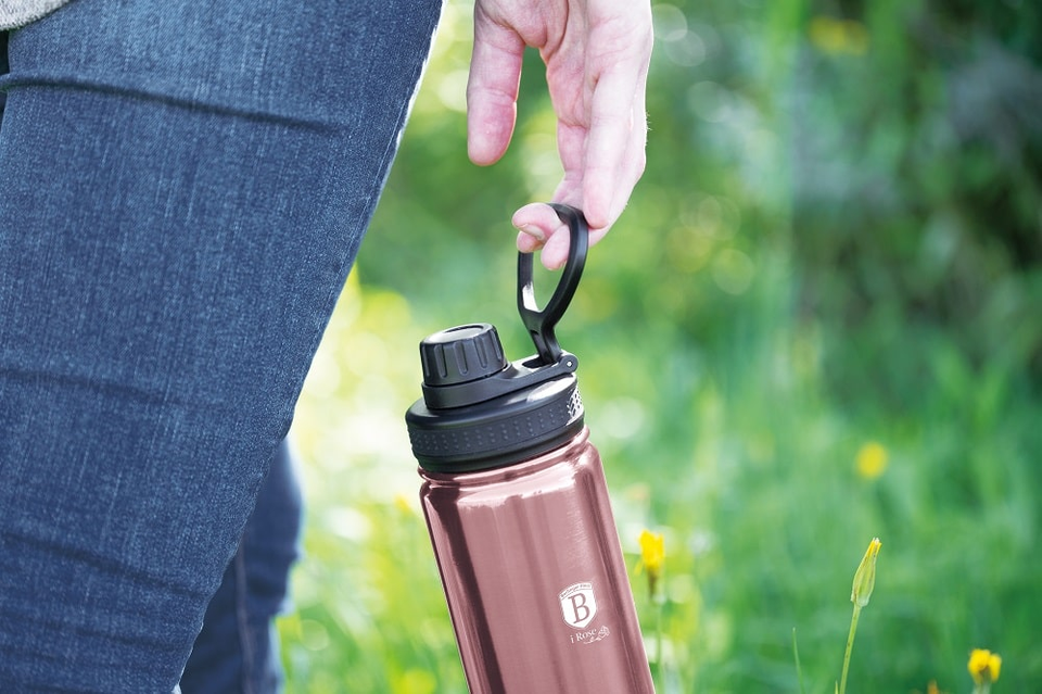 Sport Bottle, 540 ml, Pink | Berlinger Haus BH7756