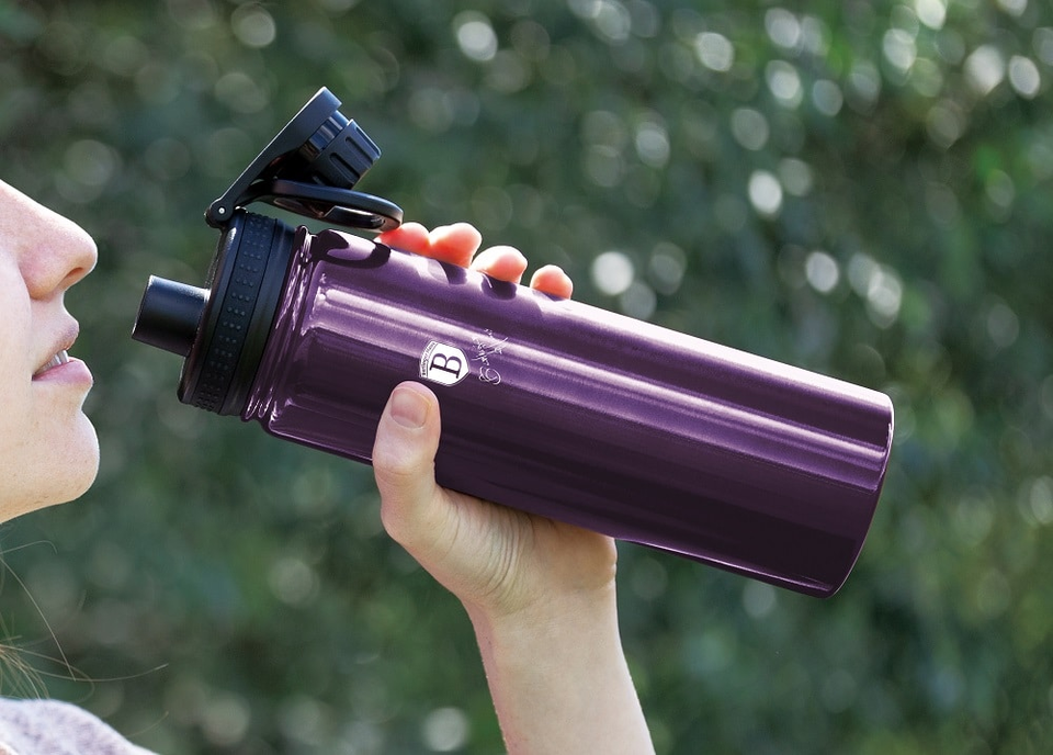 Sport Bottle, 540 ml, Purple | Berlinger Haus BH7759
