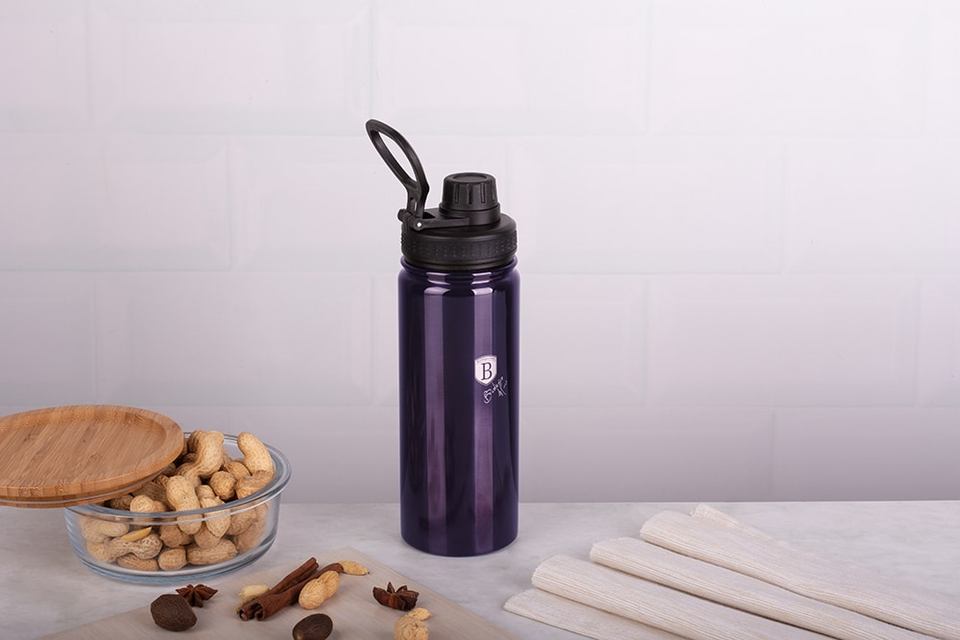 Sport Bottle, 540 ml, Purple | Berlinger Haus BH7759