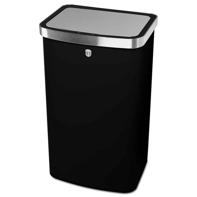 Sensor Bin, 60L, Matt Black | Berlinger Haus BH9795