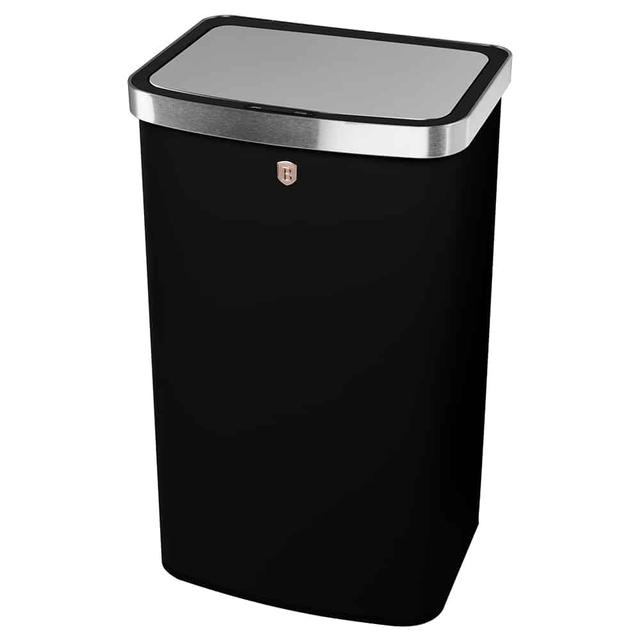 Sensor Bin, 60L, Black–Rose Gold | Berlinger Haus BH9796