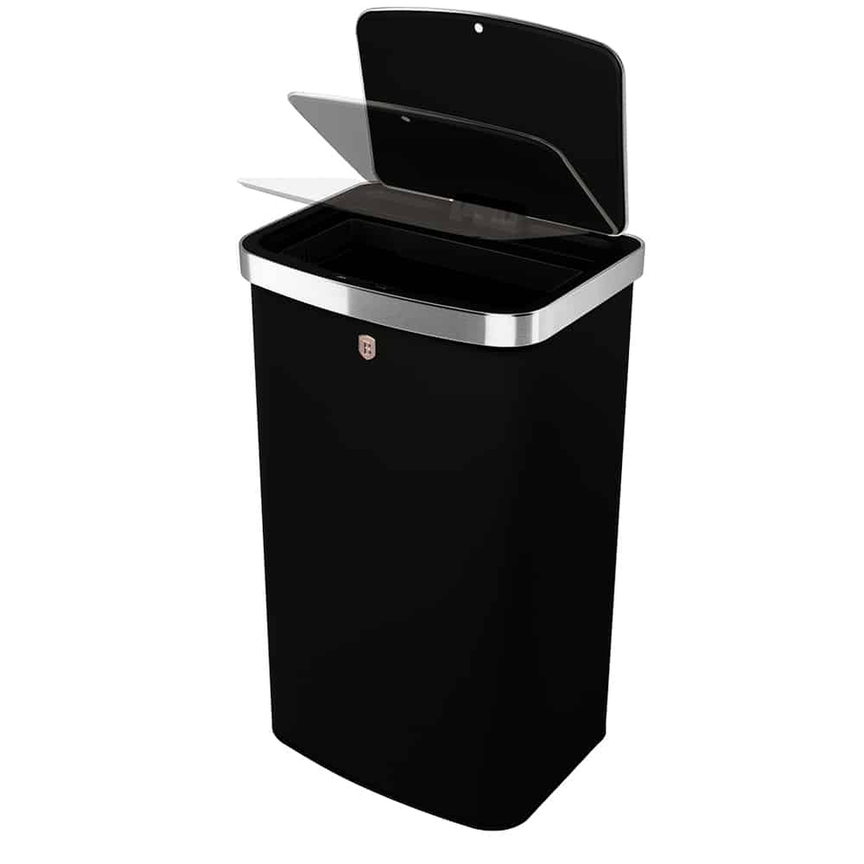 Sensor Bin, 60L, Black–Rose Gold | Berlinger Haus BH9796