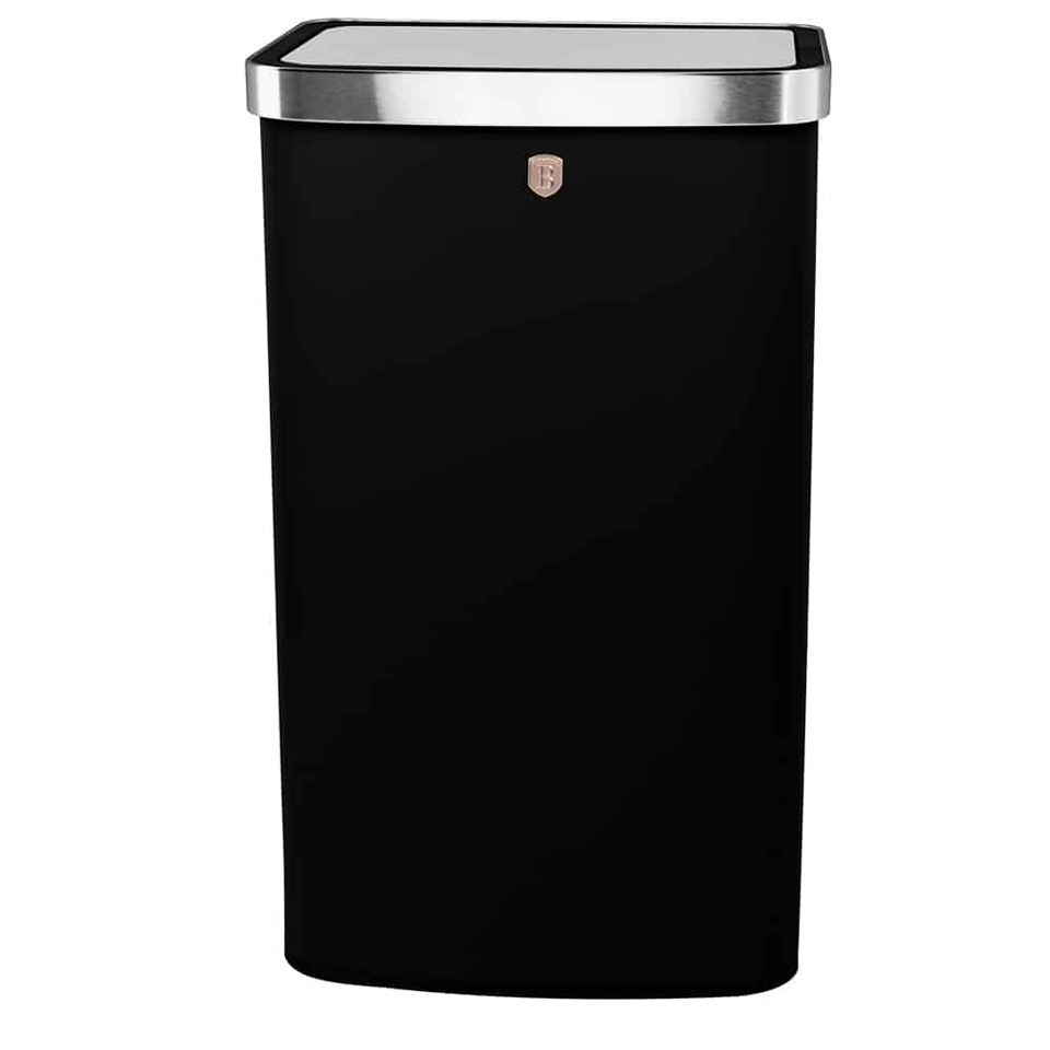 Sensor Bin, 60L, Black–Rose Gold | Berlinger Haus BH9796