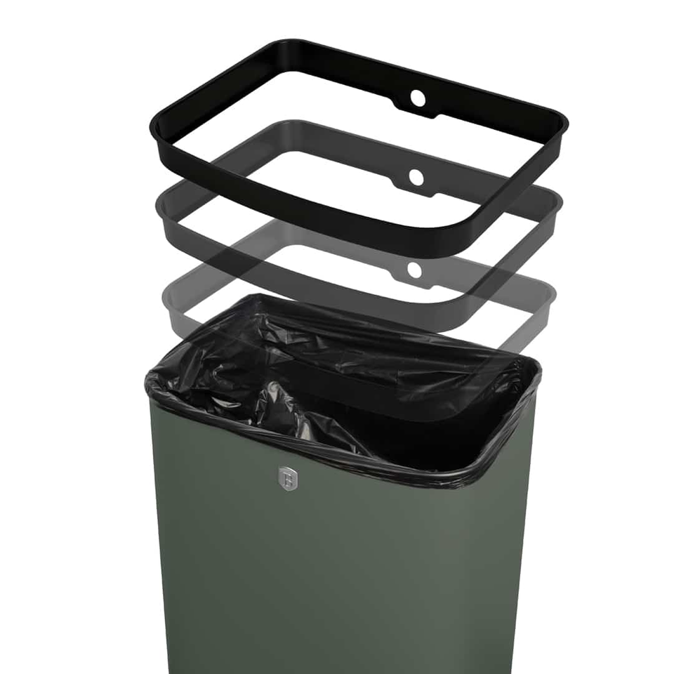 Sensor Bin, 60L, Matt Green | Berlinger Haus BH9797