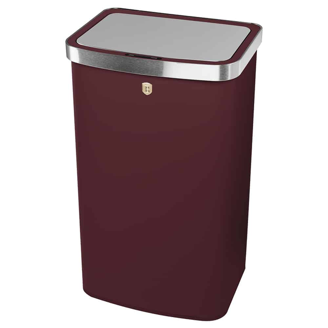 Sensor Bin, 60L, Matt Bordeaux | Berlinger Haus BH9799