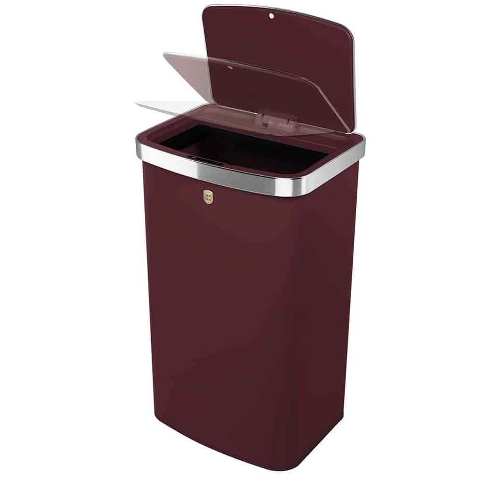 Sensor Bin, 60L, Matt Bordeaux | Berlinger Haus BH9799