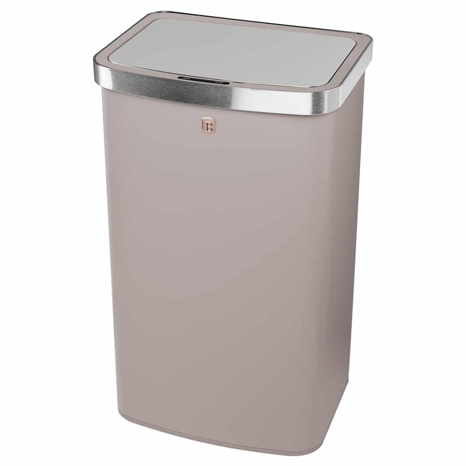 Sensor Bin, 60L, Matt Taupe | Berlinger Haus BH9794