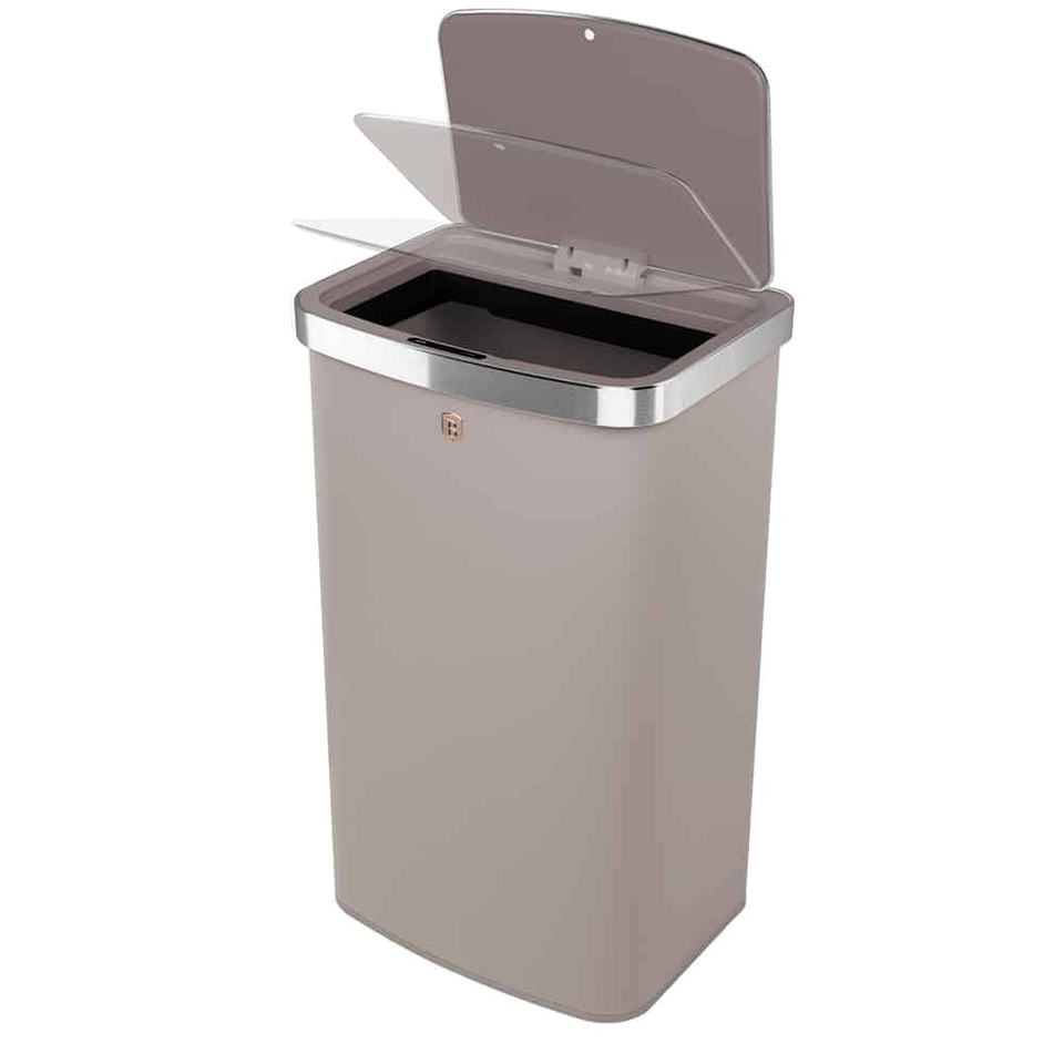 Sensor Bin, 60L, Matt Taupe | Berlinger Haus BH9794