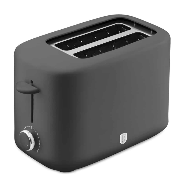 Toaster with Cover, Matt Anthracite | Berlinger Haus BH9704