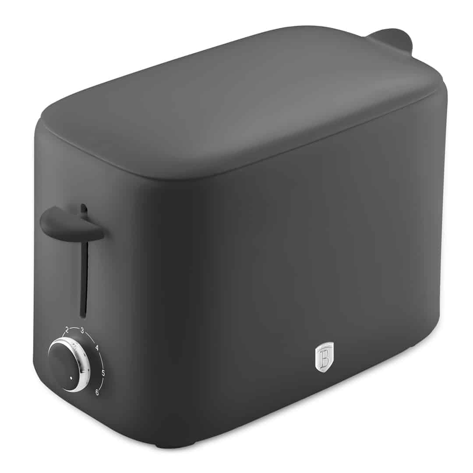 Toaster with Cover, Matt Anthracite | Berlinger Haus BH9704