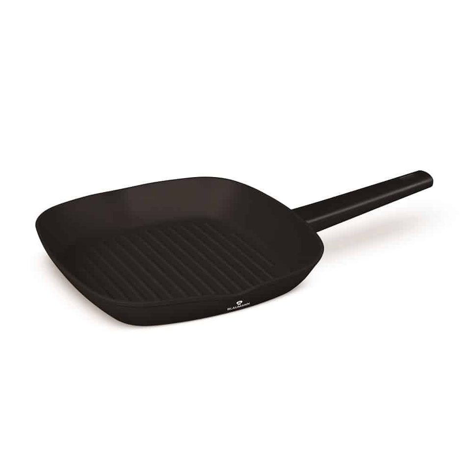 Grill Pan 26 cm Blaumann BL3996 | Black Silver