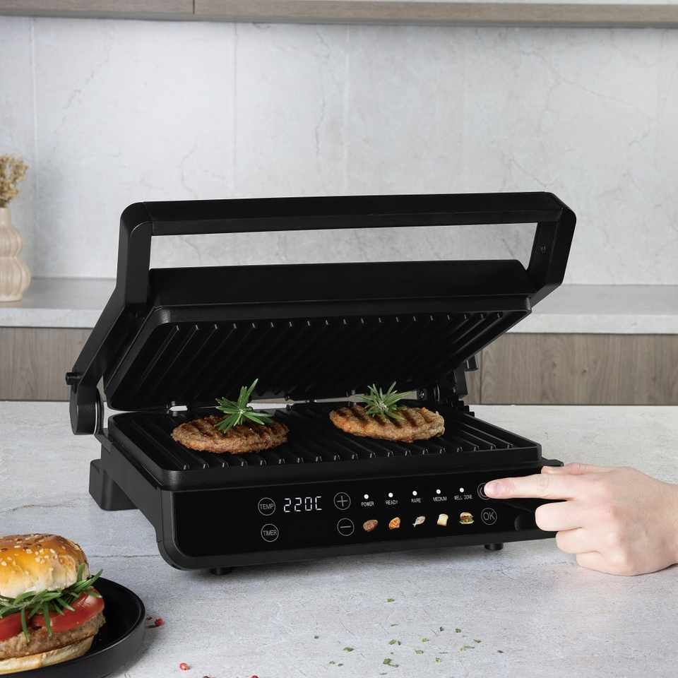 Electric Grill Berlinger Haus BH9781 | Black & Rose