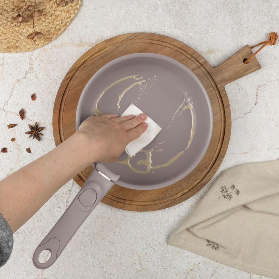 13 Pcs Cookware Set Berlinger Haus BH8422 | Taupe Nordic
