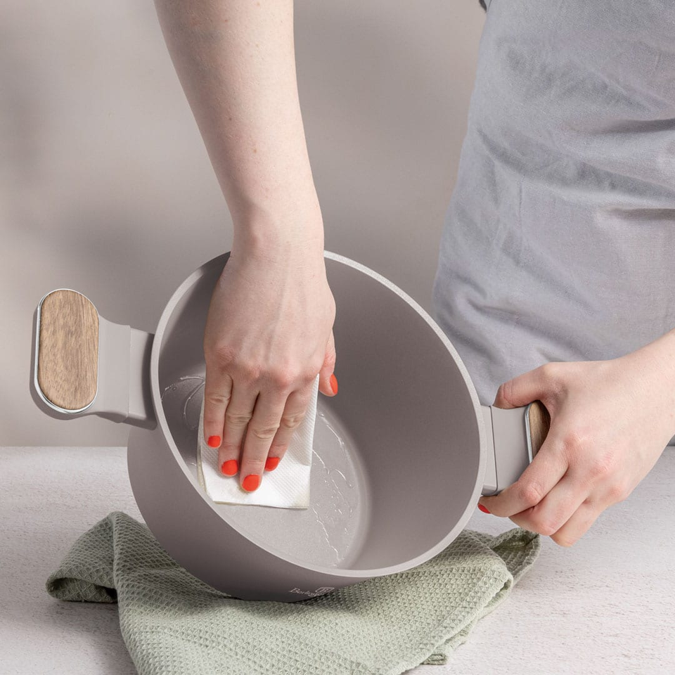 Casserole with Lid 20 cm Berlinger Haus BH8338 | Taupe Nordic