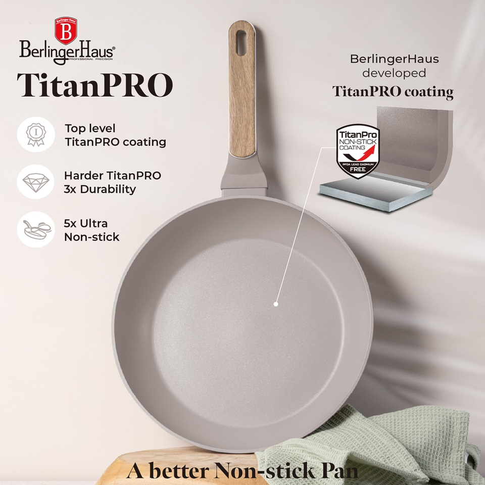 Frypan 28 cm Berlinger Haus BH8328 | Taupe Nordic