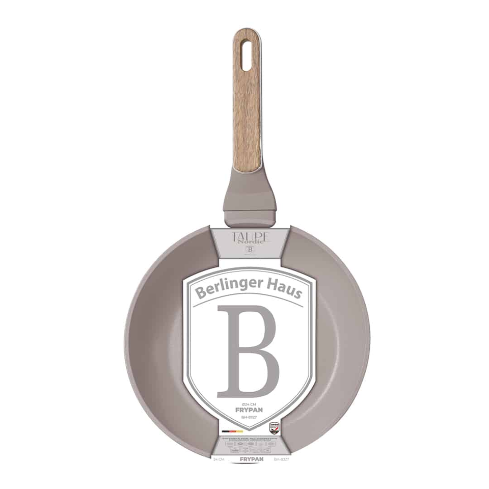 Frypan 24 cm Berlinger Haus BH8327 | Taupe Nordic