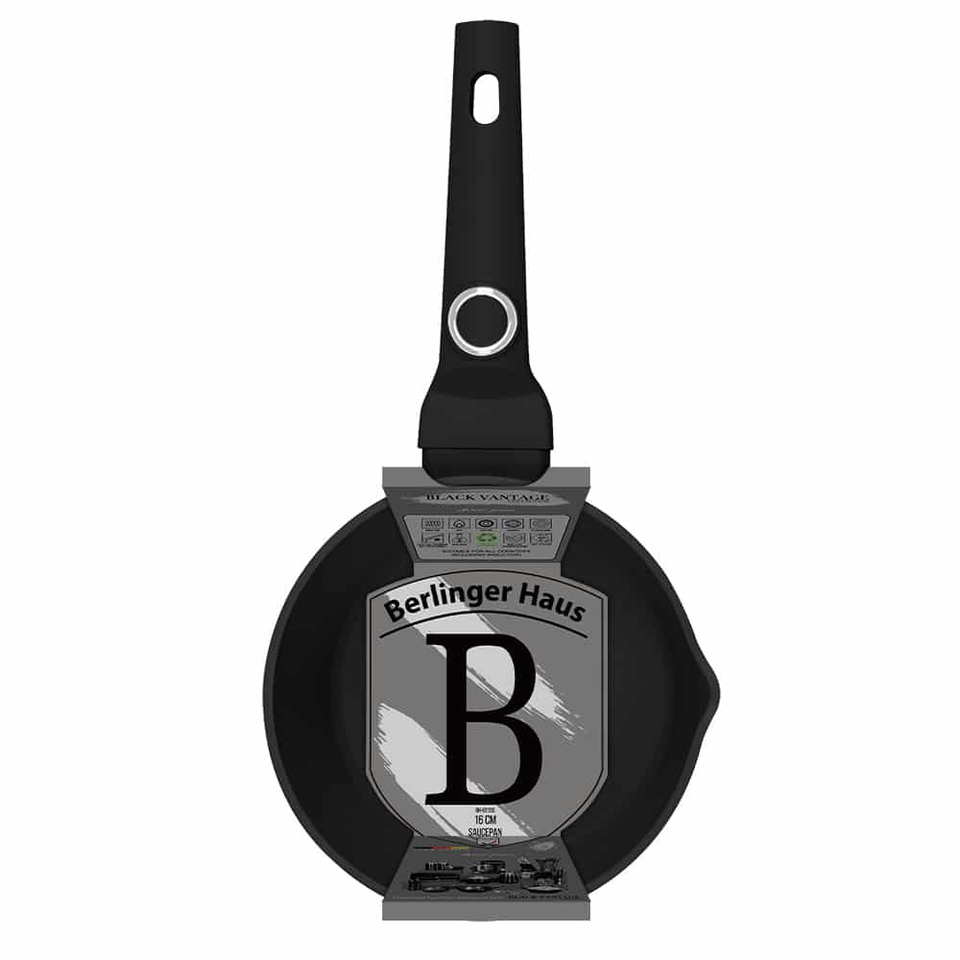 Sauce Pan 16 cm Berlinger Haus BH8213 | Black Vantage