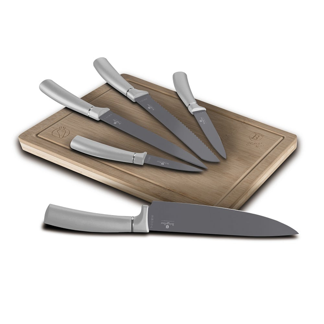 Knife Set Berlinger Haus BH2846 | Matt Grey