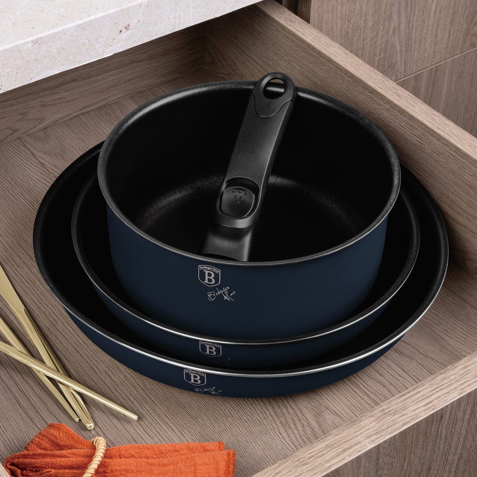Cookware Set 13 pcs – Berlinger Haus BH8417 | Deep Sea Collection