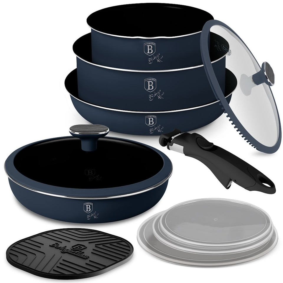 10-Piece Cookware Set – Berlinger Haus BH8416 | Deep Sea Collection