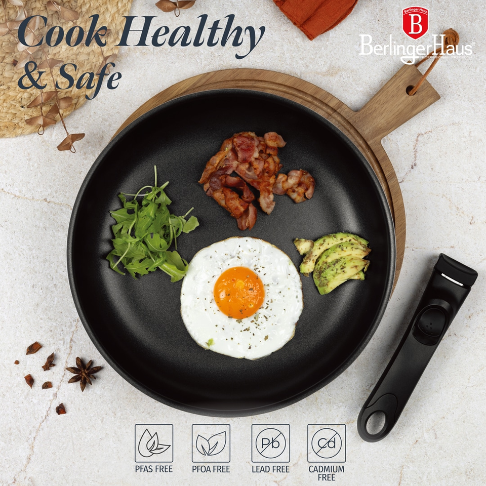 10-Piece Cookware Set – Berlinger Haus BH8416 | Deep Sea Collection