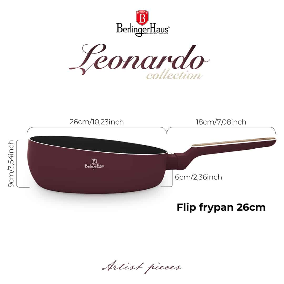 Flip Frypan 26 cm Berlinger Haus BH8294 | Leonardo Nordic