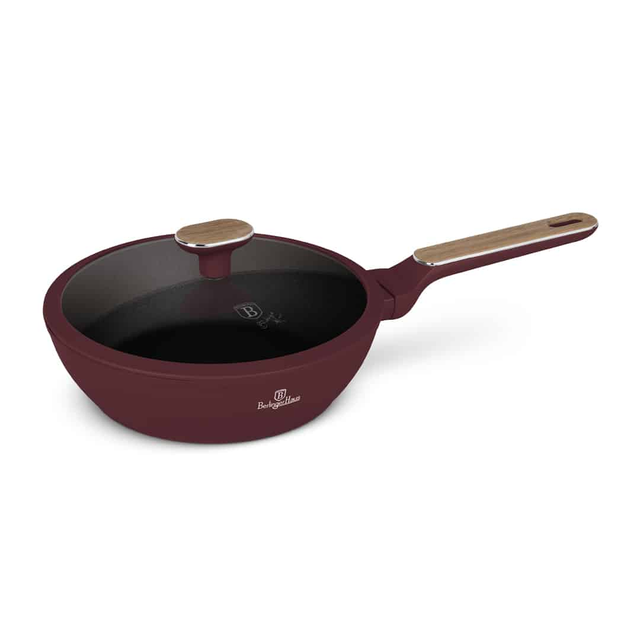 Deep Frypan with Lid 24 cm Berlinger Haus BH8295 | Leonardo Nordic