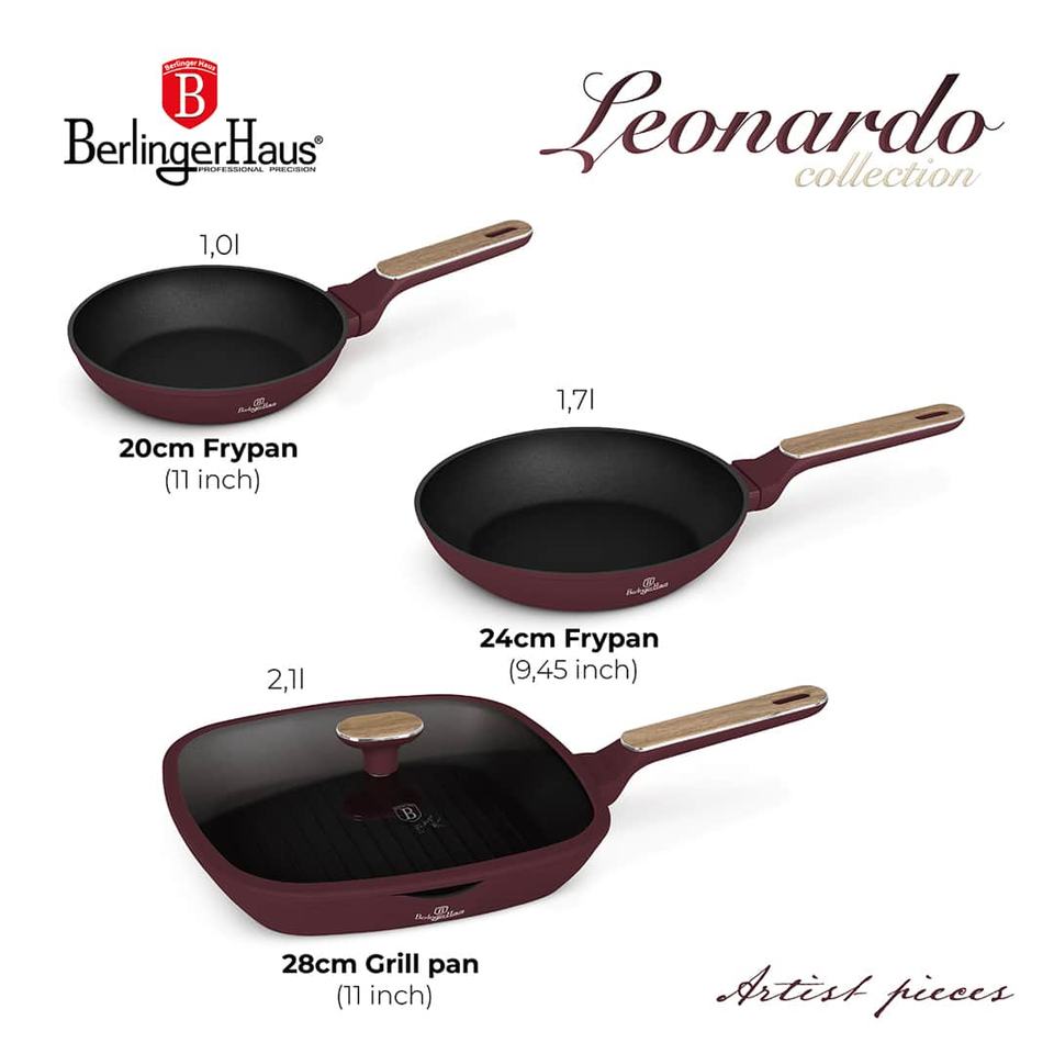 4-Piece Frypan Set Berlinger Haus BH8304 | Leonardo Nordic