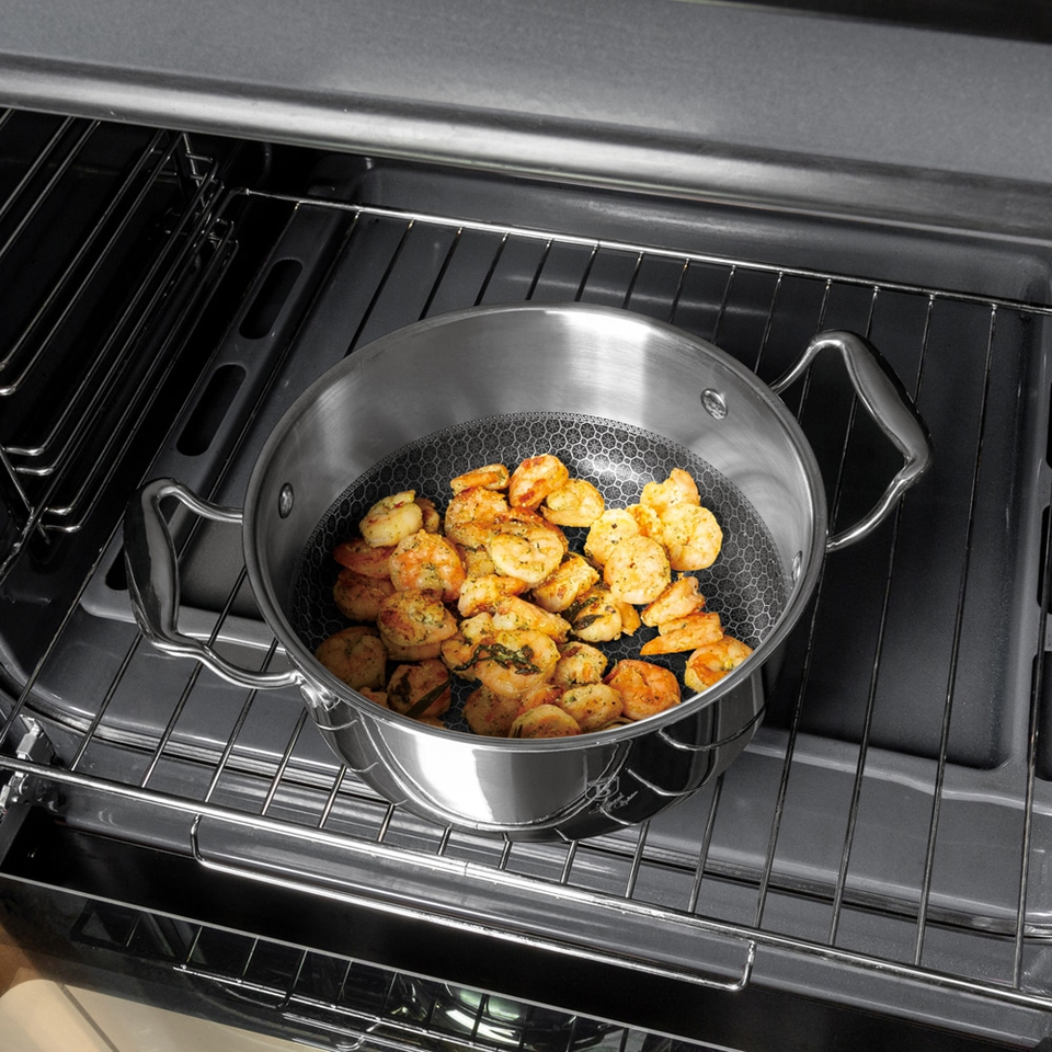 8-Piece Stainless Steel Cookware Set Eternal Collection Berlinger Haus BH8959