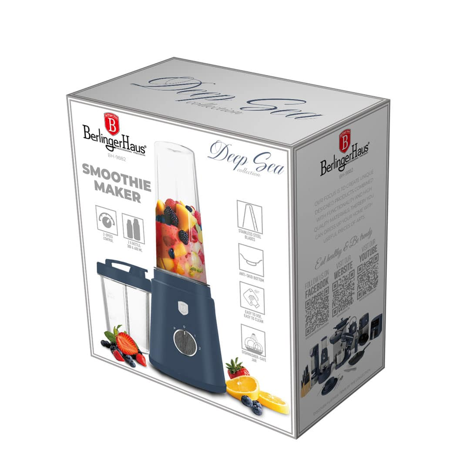 Smoothie Maker Matt Deep Sea Berlinger Haus BH9882, 320W