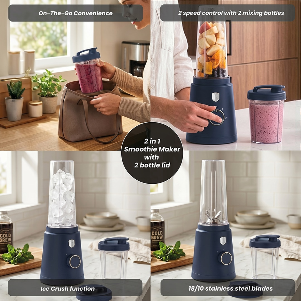 Smoothie Maker Matt Deep Sea Berlinger Haus BH9882, 320W