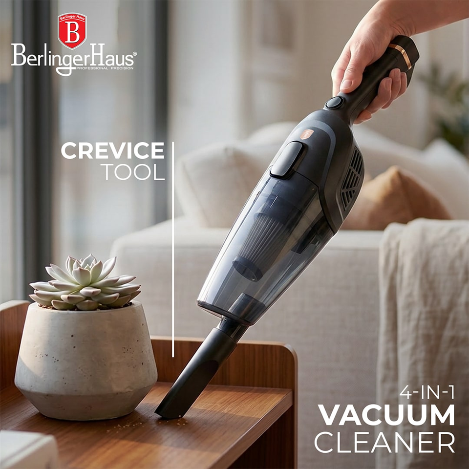 4-in-1 Corded Vacuum Cleaner 600W Berlinger Haus BH9921