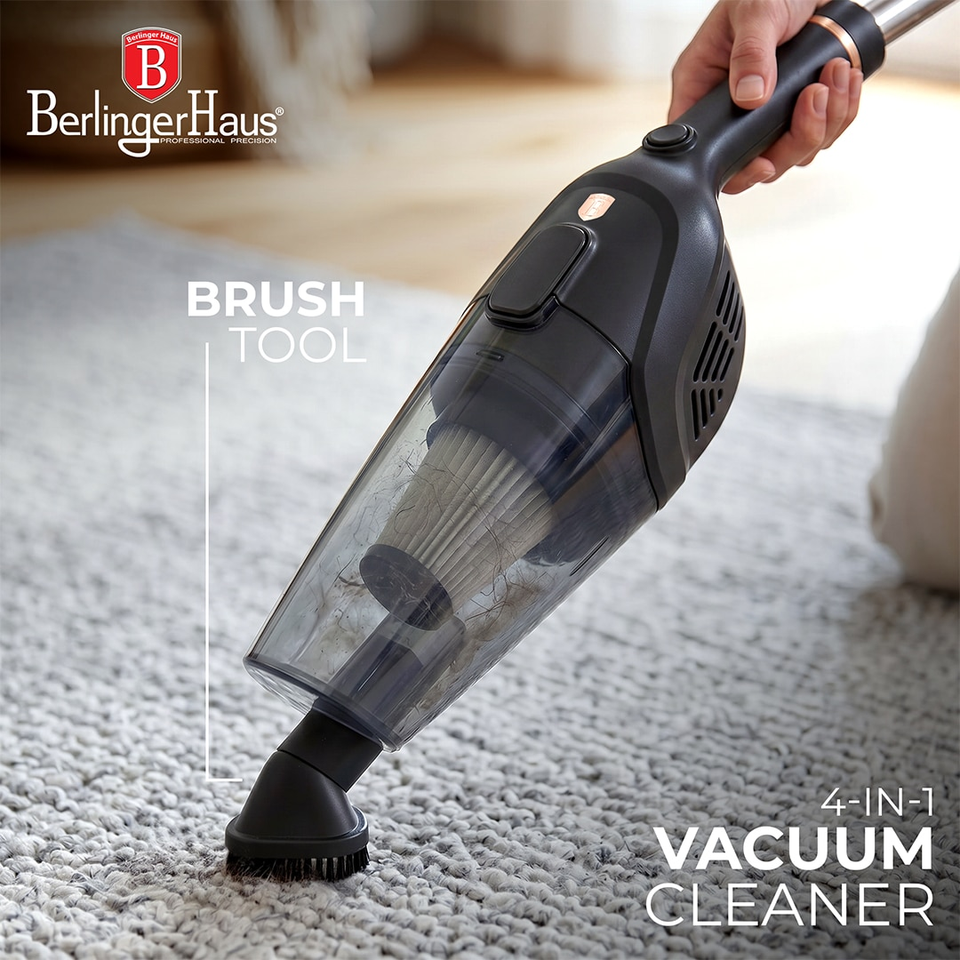4-in-1 Corded Vacuum Cleaner 600W Berlinger Haus BH9921