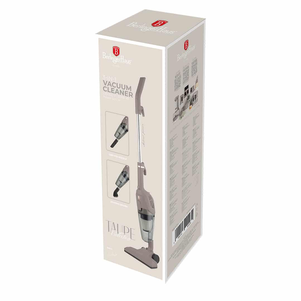 3-in-1 Corded Vacuum Cleaner 600W Berlinger Haus BH9910