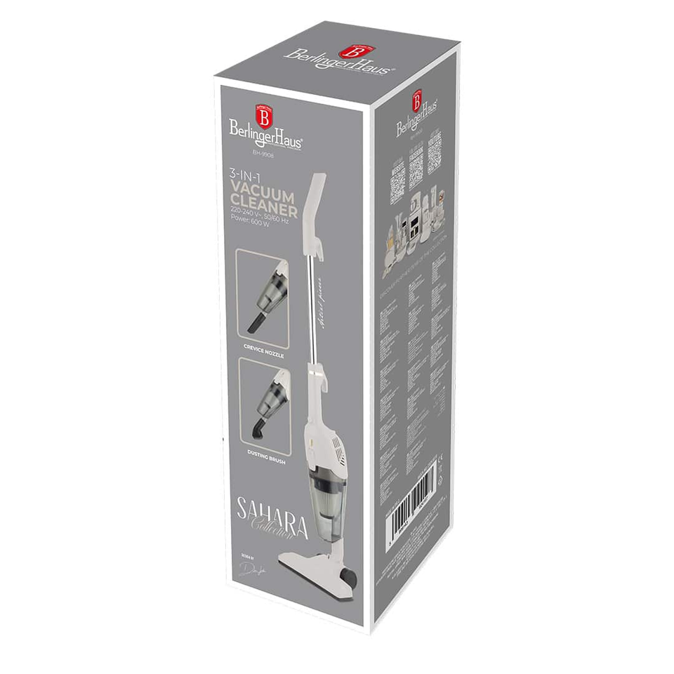 3-in-1 Corded Vacuum Cleaner 600W Berlinger Haus BH9908
