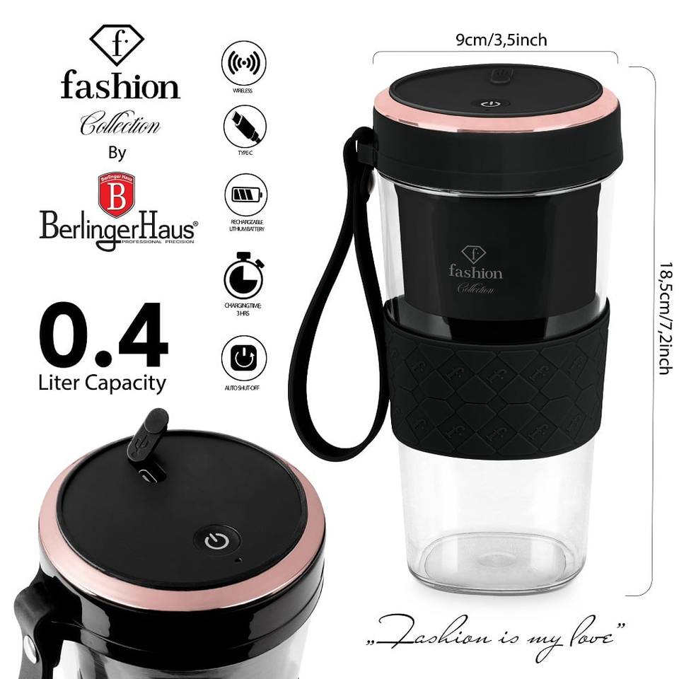 USB Mini Blender FTV0176 | Fashion by Berlinger Haus